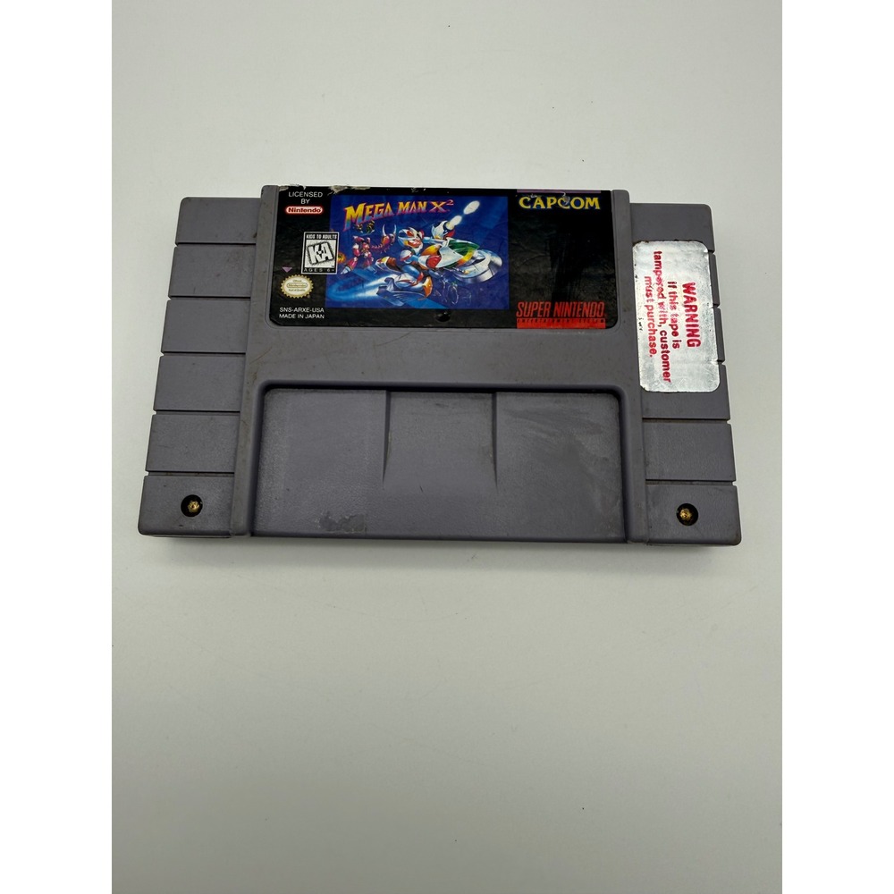 Mega Man X2 Nintendo SNES Capcom SNS-ARXE-USA Untested Rough Condition